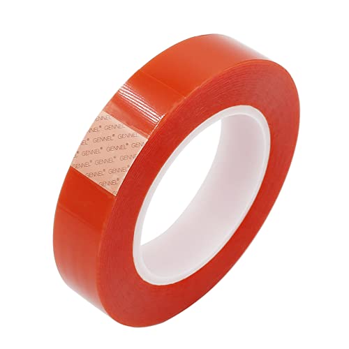 20mm x 25M (0.8" x 82ft) Clear Double Sided Strong Adhesive Tape - size: 20mm