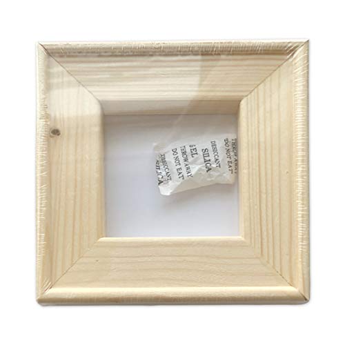 LWR CRAFTS Stretched Canvas 6" X 6" Pack of 6 (Frame) - size: 6"x6"x6 (frame)