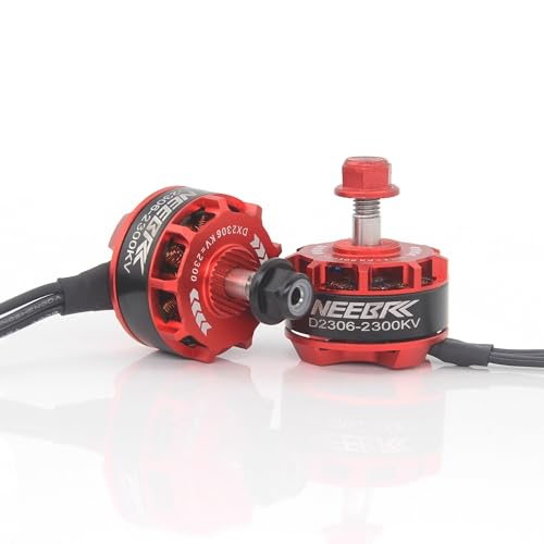 2306 2300KV 2700KV 2-4S Brushless Motor for RC Drone FPV Quadcopter RC Airplane Fixed-Wing Helicopter Multirotor RC Racing Drone (4PCS 2306 2300KV)