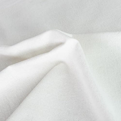 Linen Fabric by The Yard - 5 Yard 62 Inch Wide Bright White - color: Bright White, size: 5 YARDS