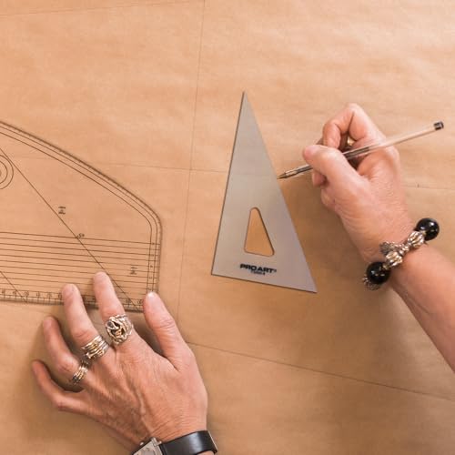 Pro Art 8-Inch 30/60-Degree Triangle, Smoke - color: Smoke, size: 8-inch, 30/60 Degrees