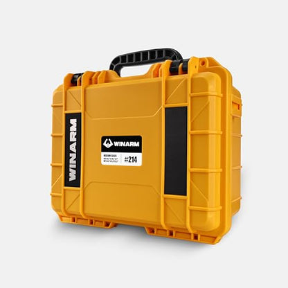 15" Large Heavy-Duty Waterproof Hard Case with Customizable Foam - color: Yellow-DIY