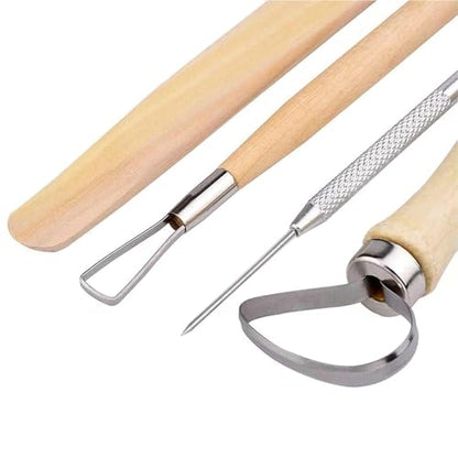 S & E TEACHER'S EDITION 19 Pcs Pottery Tools & Clay Sculpting Tools - size: 19 PCS