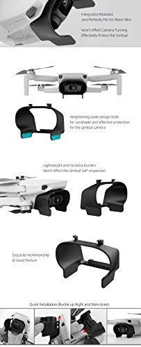 Lens Hood Sunshade Gimbal Guard for DJI Mini 4K / Mavic Mini/Mini SE / 2