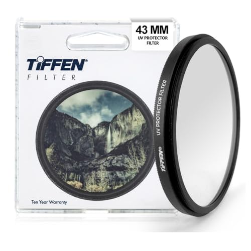 Tiffen 43mm UV Protector Filter 43mm Lens Filter Impact & Scratch Resistant - size: 43mm