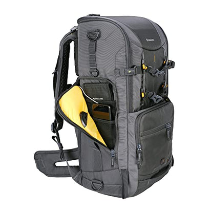 VANGUARD Alta Sky 68 Camera Backpack for pro DSLR/Mirrorless Camera with Grip Attached and 600mm/800mm lens - size: Alta Sky 68