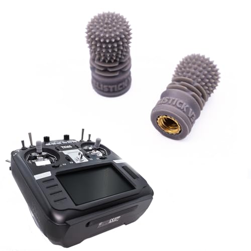 SoloGood RC Transmitter Stick Ends FPV Controller Replacement Joystick M4 for RadioMaster TX16S Boxer Remote Controller (V3 Grey) - color: V3 Grey