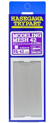 Hasegawa Photo Etch Modeling Mesh 42 Square Shape Large Size for Duct Improvements