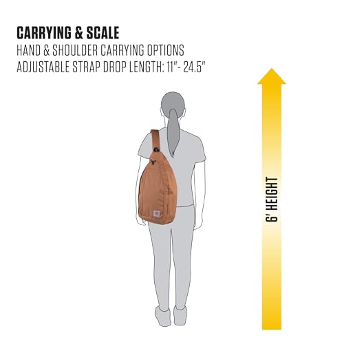 Carhartt Classic 10L Multi-Carry Sling Bag Black - color: Crossbody Backpack (Black)