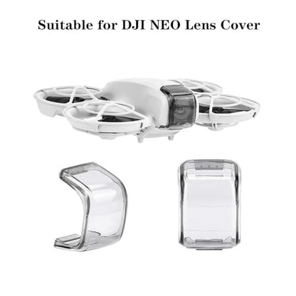 2pcs Gimbal Protector Lens Cover for DJI NEO – Anti-Scratch, Dustproof Drone Lens Cap Compatible with DJI NEO