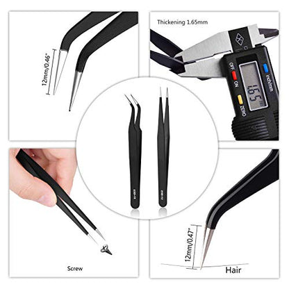 25pcs Electronics Repair Tool Kit, GangZhiBao Precision Screwdriver Set Magnetic for Fix Apple iPhone,Cell Phone,Smart Watch,Computer,PC,Tablet,iPad,Camera,Xbox,PS4 Pry Open Replace Screen Battery