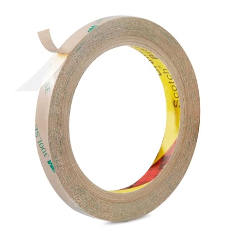 3M 300LSE Double Side Tape Heavy Duty 36ft, Clear Mounting Tape Adhesive Strips for Art Craft Scrapbook - size: 0.39in x 36ft