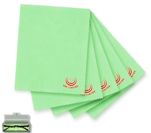 UESWILL Microfiber Cleaning Cloths 6.7 x 5.7 inches 5-Pack - size: 5 Pack