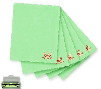 UESWILL Microfiber Cleaning Cloths 6.7 x 5.7 inches 5-Pack - size: 5 Pack