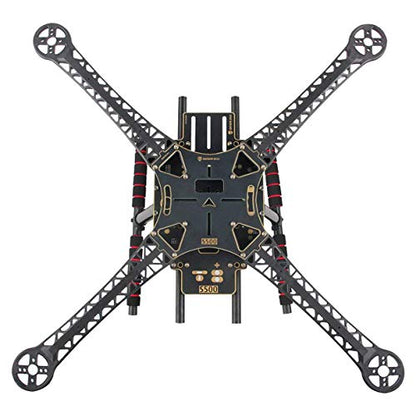 ShareGoo S500 RC Quadcopter Fuselage Frame Kit PCB Version with Carbon Fiber Landing Gear Skide Kits