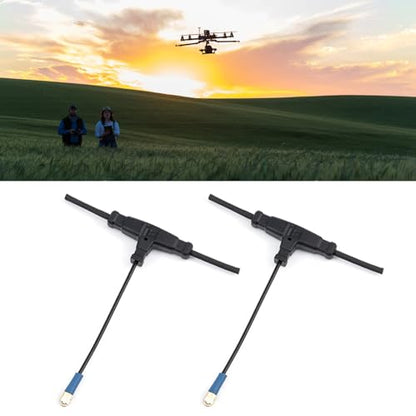2PCS Stable Receiving Antenna ELRS T-Receiver Antenna Long Distanced Connectivities for FPVs Part