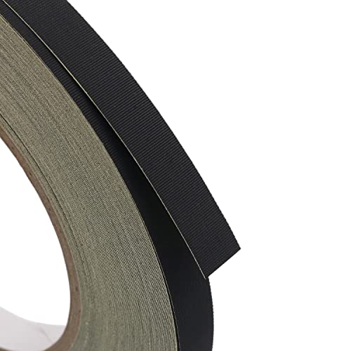 10mm x 30M (0.4in x 100ft) Black Acetate Fabric Electrical Tape - size: 10mm