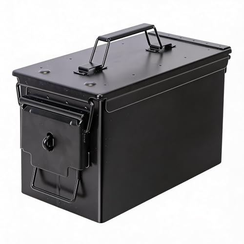 RC Battery Storage Box, Steel Ammo Can for LiPo Packs & Gear - size: 12.1" x 6.1" x 7.5"