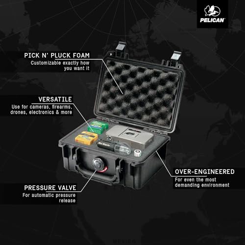 Pelican 1120 Case With Foam (Yellow) - color: Yellow, style: With Foam