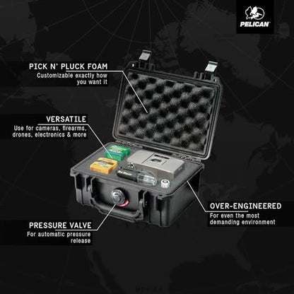 Pelican 1120 Case With Foam (Yellow) - color: Yellow, style: With Foam