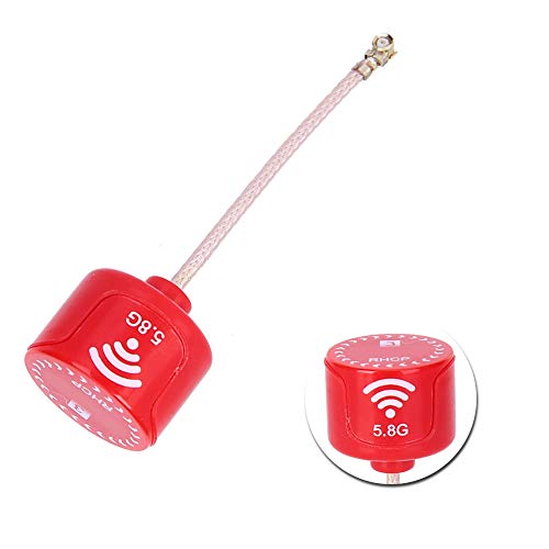5.8Ghz 3dBi RHCP High Gain Antenna for FPV Racing Drone RC Parts Accessory Red (UFL)