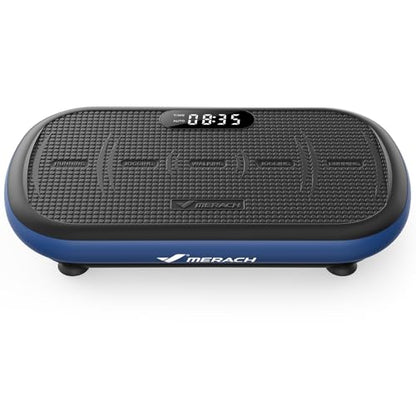 Merach CV40 Curved Vibration Plate Exercise Machine with 440lbs Capacity - color: Blue