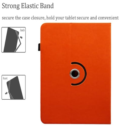 Universal 10 10.1 11 Inch Android Tablet Case Cover for 9.6-11 Inch Tablet - color: Orange