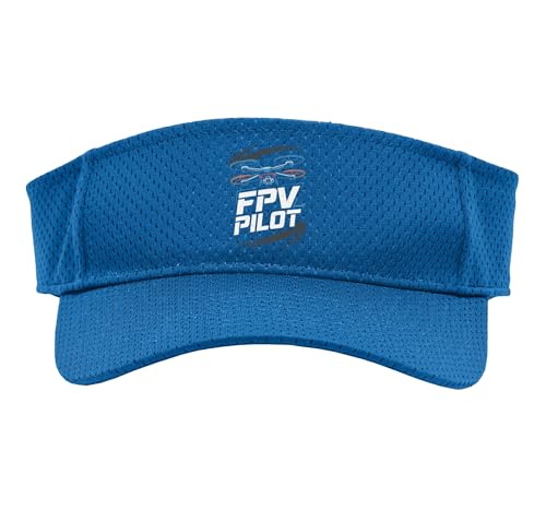 FPV Pilot Drone Racing Quadcopter Freestyle FPV Sport Sun Visor - color: Royal Blue