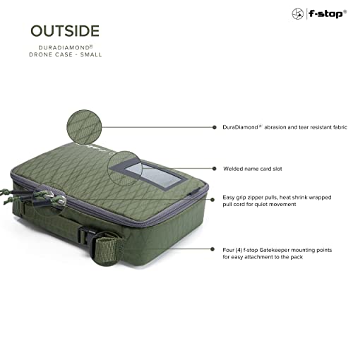 f-stop Drone Case Small Padded Weatherproof Carry Protection for Compact DJI Air, Mavic, Mini, Autel EVO Drones