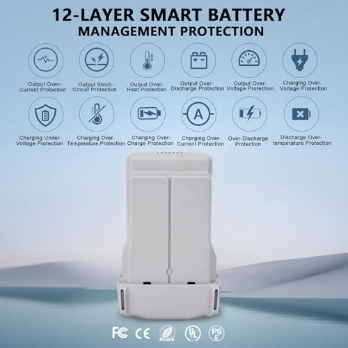 Intelligent Flight Battery Plus Compatible with DJI Mini 4 Pro, Mini 3 Pro, Mini3 Drone, Upgraded Drone Battery Replacement Parts 3850mah 7.38V