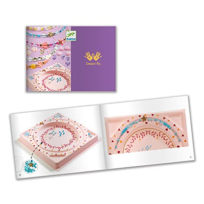 DJECO, Girls Headband Making kit, DIY Hair Accessories Set, Ages 10+