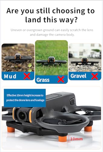 BTG Landing Gear Mats for DJI Avata 2 Drone Landing Mats Accessories