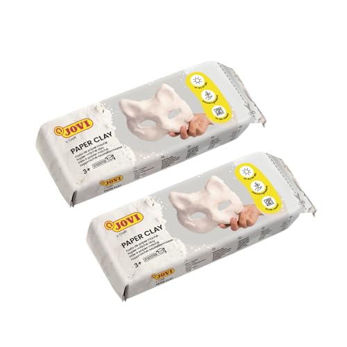 Jovi, PatMaché Ready-to-Use Air-Hardening Paper Mache, 2 x 1.5lb, 3lb Total