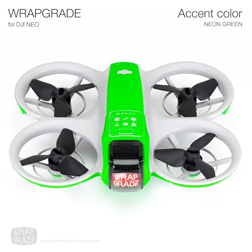 Wrapgrade for DJI NEO Accent Color Sticker (Neon Green) - color: Neon Green