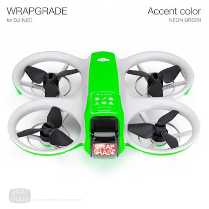 Wrapgrade for DJI NEO Accent Color Sticker (Neon Green) - color: Neon Green
