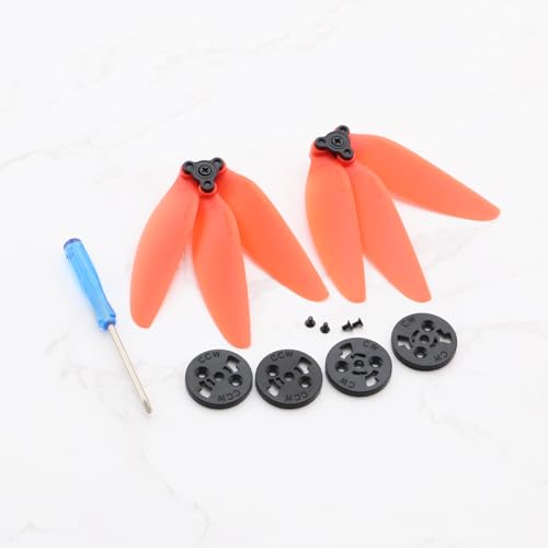 SING F LTD 2 Pairs Three Blade Propeller Drone Accessories Quick Release Propeller Replacement Props Compatible with DJI Mini 2 SE/Mini 2/Mavic Mini/Mini SE