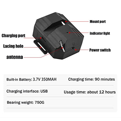 Airdrop Payload Transport Delivery Release Drop Device Drone Thrower Airdrop Dropping System Compatible for DJI Mini 4 Pro/Mini 3/Mini 3 Pro/Mini 2/Mini SE/Mavic Mini/Mavic Pro/Mavic Air