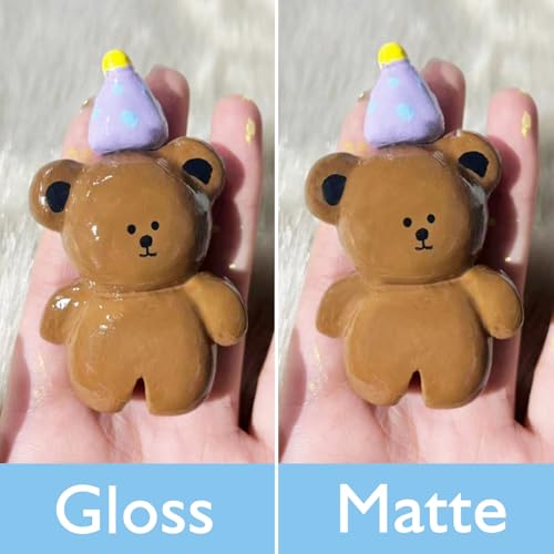 200ml Air Dry Clay Glaze, Protect Clay Surfaces,Delivers Matte Glaze Effect - size: matte