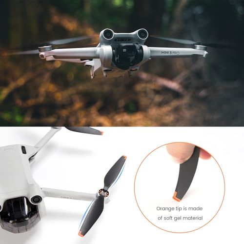 Mini 4 Pro/Mini 3 pro Propellers, Replacement Blades Props Part Low-Noise and Quick-Release High Toughness for DJI Mini 4 Pro/Mini 3 pro Accessories