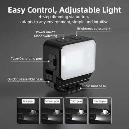 Mini LED Vlogging Light for DJI Osmo Nano Action Camera Accessories