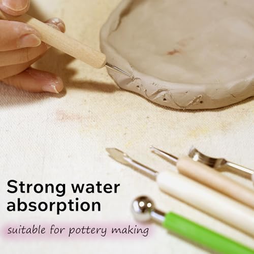 Pottery Tablecloth-Heavy Duty Linen Cotton Blend, 62x39 Inches - color: Pottery Tablecloth-1pc