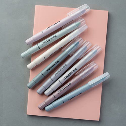 DIVERSEBEE Bible Highlighters and Pens No Bleed (Dusty) - color: Dusty