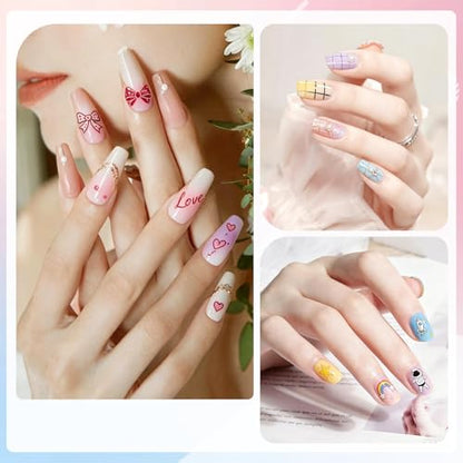 Biutee Nail Stamping Plate 12Pcs with Silicone Stamper Scraper Storage Bag - color: 16PCS