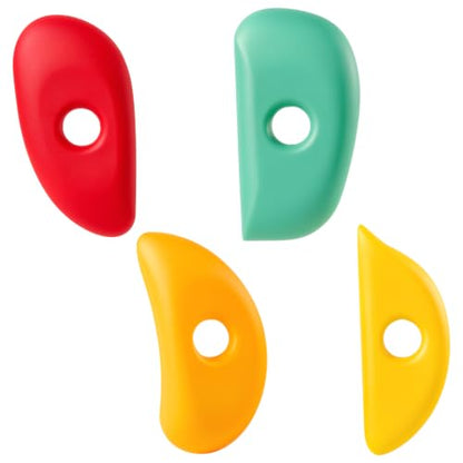 4 PCS Silicone Rib Pottery, Clay Sculpting Tools Pottery Trimming Tools