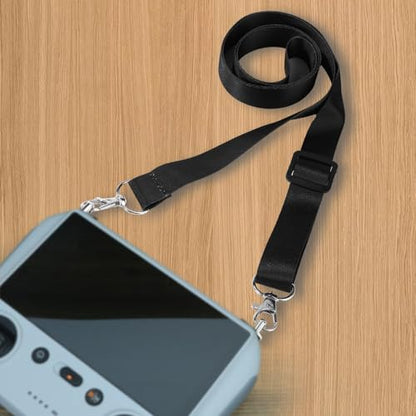 PEUTIER Controller Neck Strap, Adjustable Neck Strap Soft Sling Belt Lanyard Holder for DJI RC/RC 2/DJI Mini 4 Pro/Air 3/Mavic 3 pro/Mini 3/Mini 3 Pro Remote Controller Drone Accessories