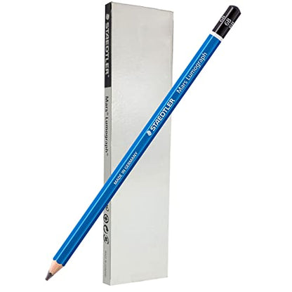 STAEDTLER Mars Lumograph 6B Graphite Art Drawing Pencil, 6 Pencils - style: 6B