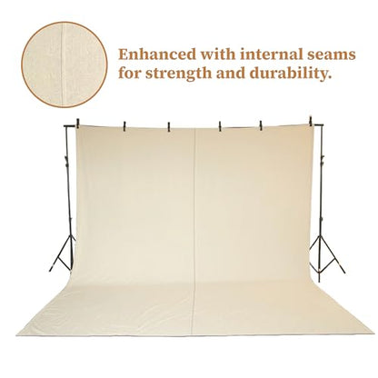 Canvas Drop Cloth for Painting (Size 4 x 12 Feet - Pack of 2) - Pure Cotton Painters Drop Cloth for Painting, Furniture & Floor Protection - All Purpose Thick Canvas tarp with Double Stitched Edges - size: 4' x 12' - Pack of 2