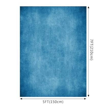 Blue Photo Backdrop Studio Abstract Texture Photography Background 5x7ft - color: Blue, size: 5x7ft