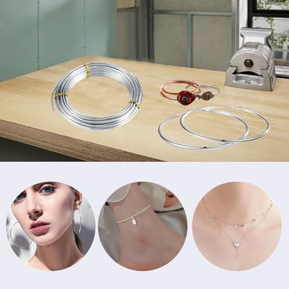 4 Pcs Aluminum Craft Wires,for Sculpting Armature DIY Jewelry Making