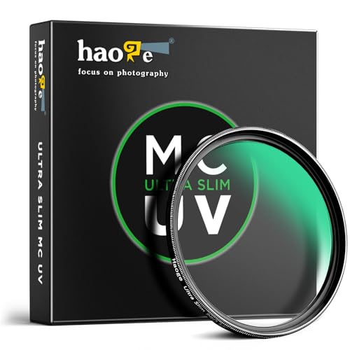 Haoge 67mm Ultra Slim MC UV Protection Multicoated Ultraviolet Lens Filter for Canon EF 100mm f/2.8L, 70-300mm f/4-5.6L, 35mm f/2 is; EF-S 18-135mm f3.5-5.6 is Lens - size: 67mm